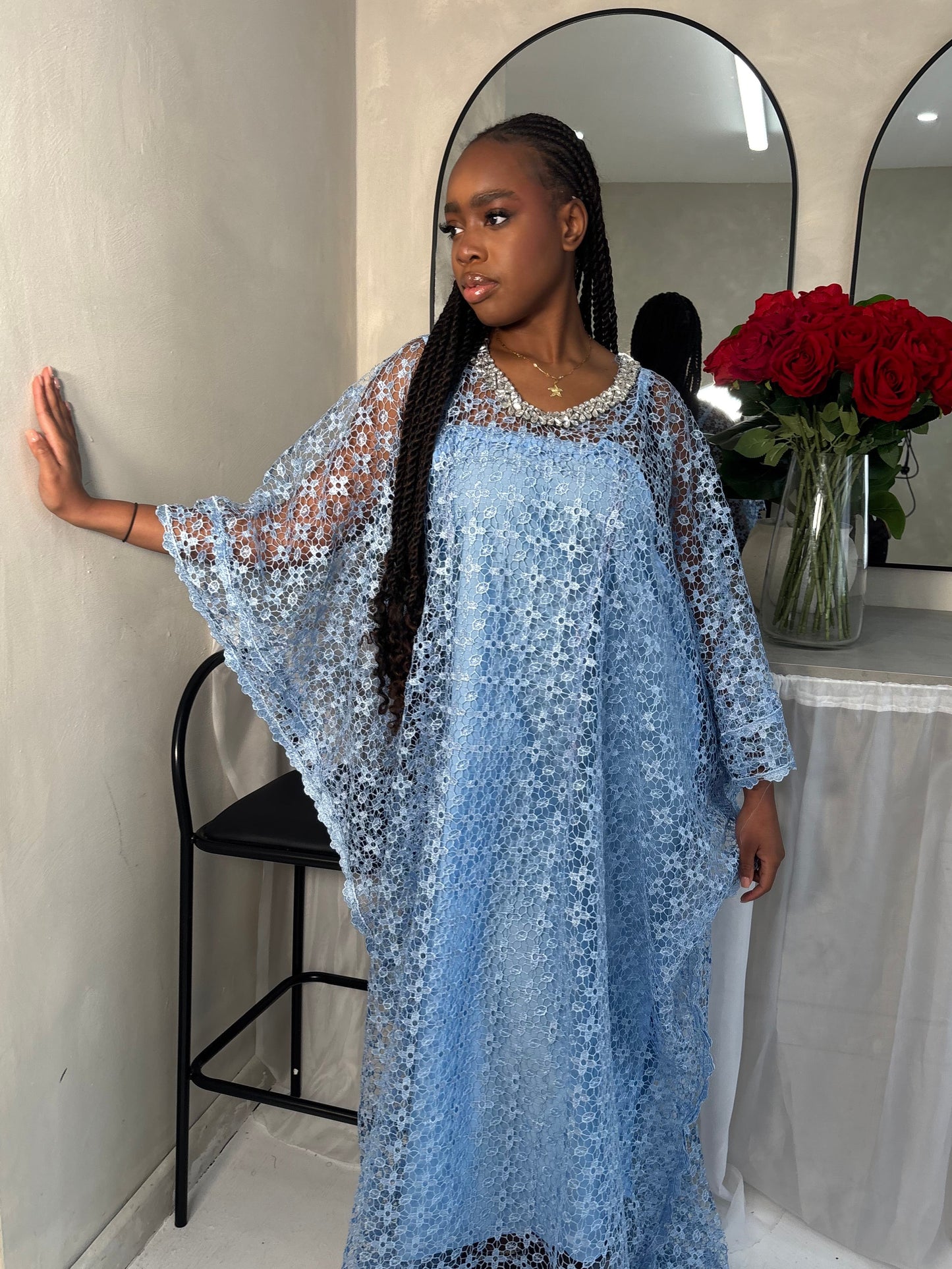 AZZURRO GRAND BOBOU with embellishment