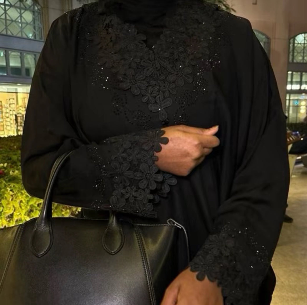 ZAYNAB ABAYA butterfly style with inner beltPRE ORDER dispatch 10/04/25