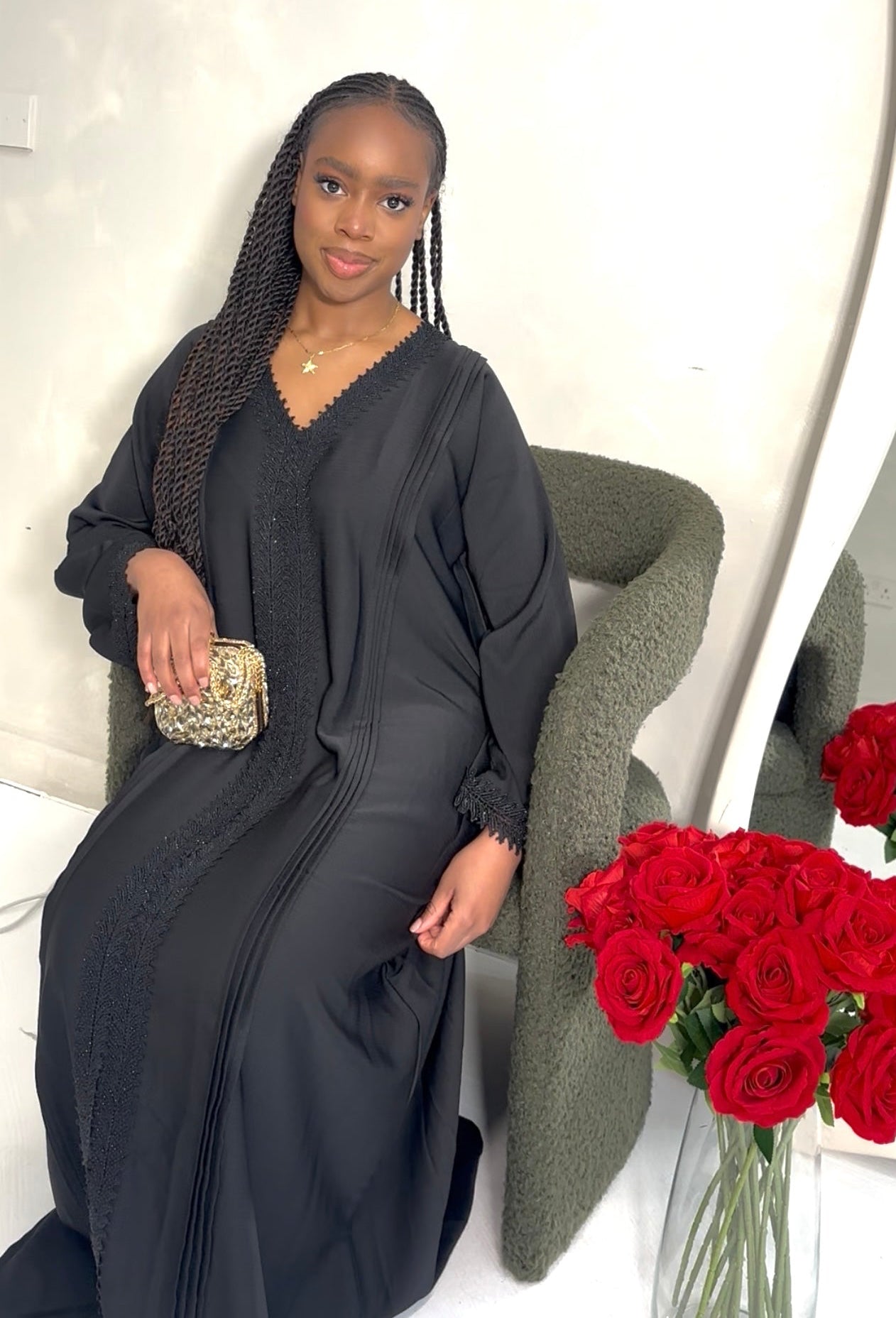KHADIJA KHALEEJI ABAYA (PRE ORDER