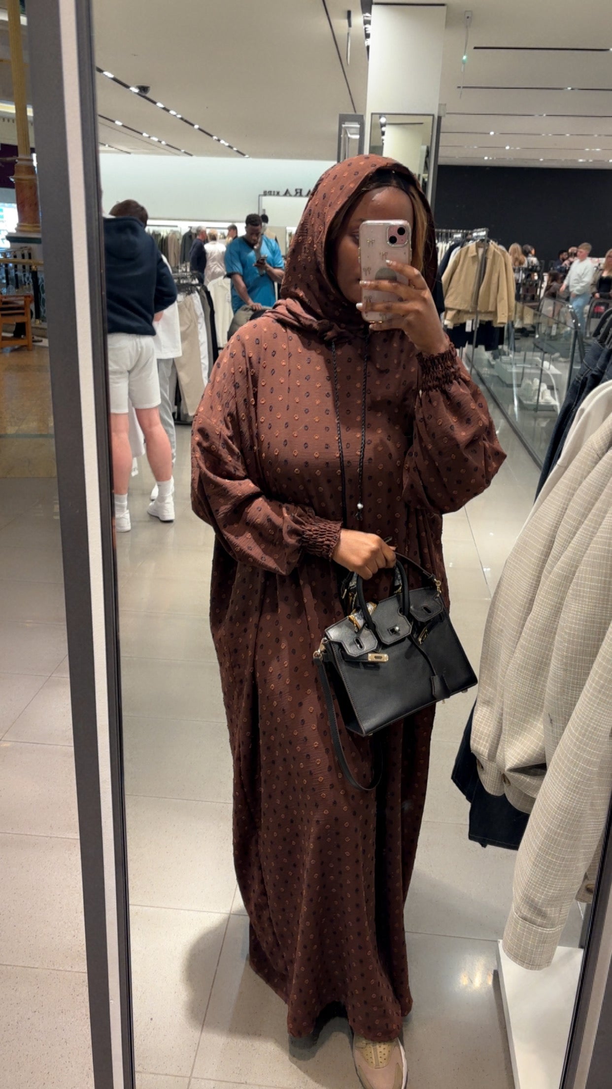 BEST SELLER RAMADAN HOODED ABAYA ONE SIZE