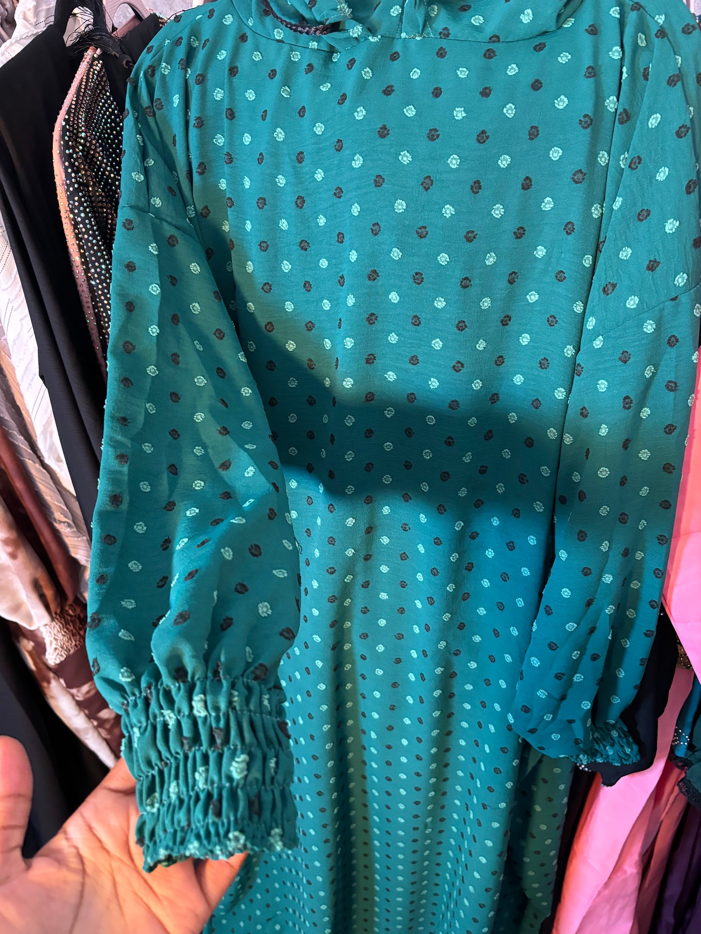BEST SELLER RAMADAN HOODED ABAYA ONE SIZE
